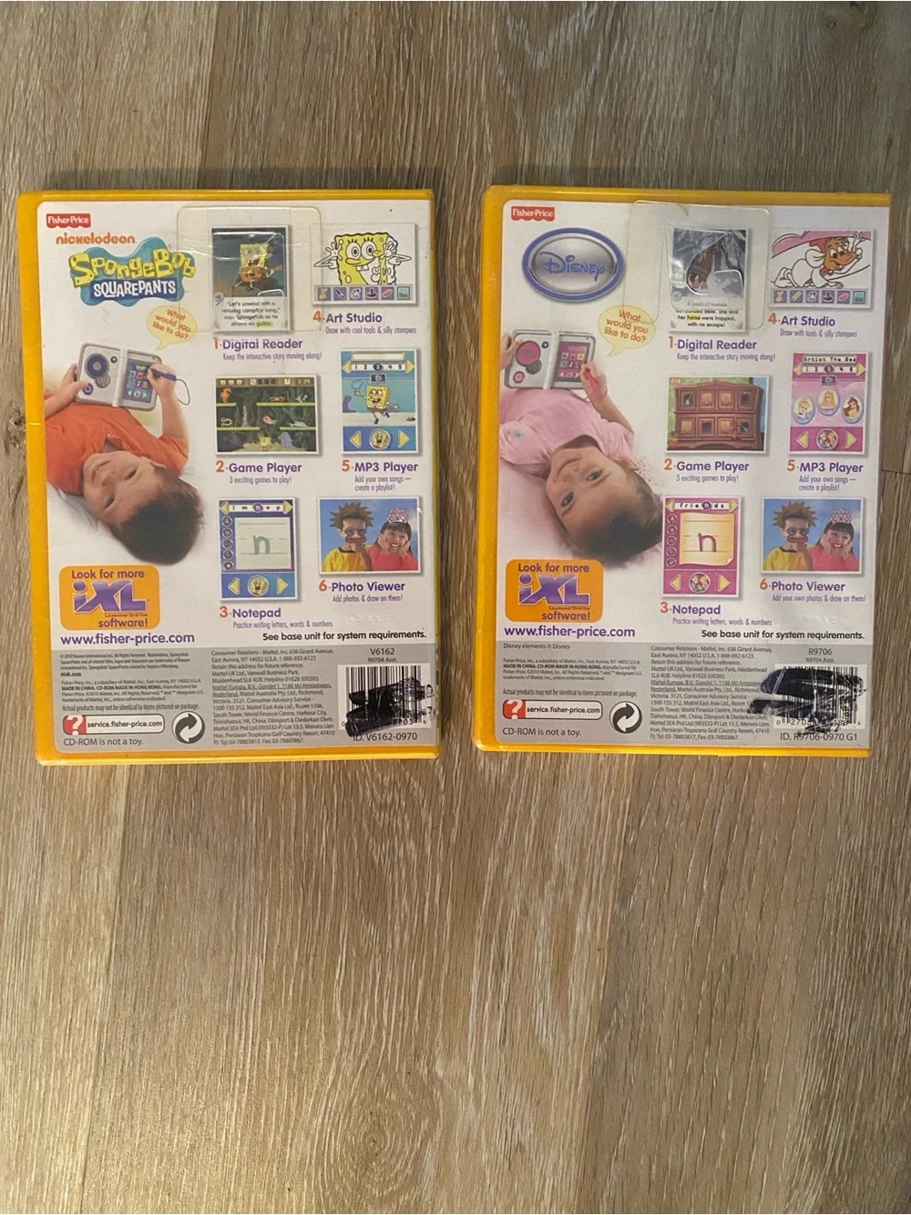 Fisher-Price iXL Learning cartridges NEW